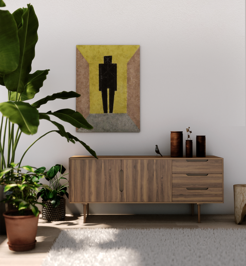 Brown Wooden Sideboard